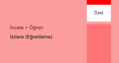 İstiare (Eğretileme) (Özet)