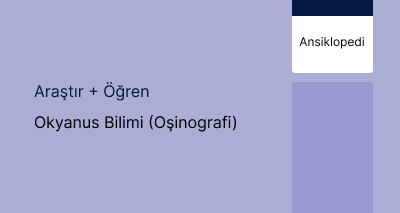 Okyanus Bilimi (Oşinografi)