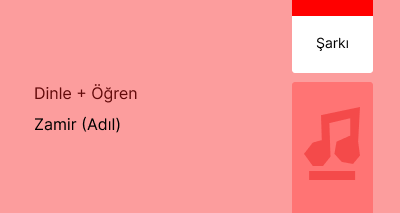 Zamir (Adıl) – Şarkı Sözü